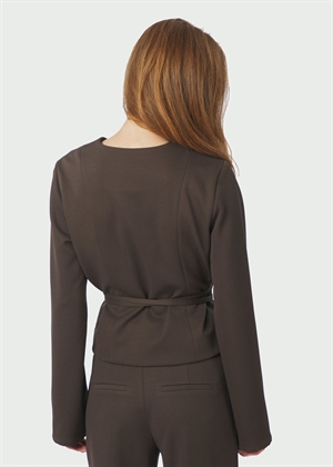 Simmi bluse Dark Brown Neo Noir 